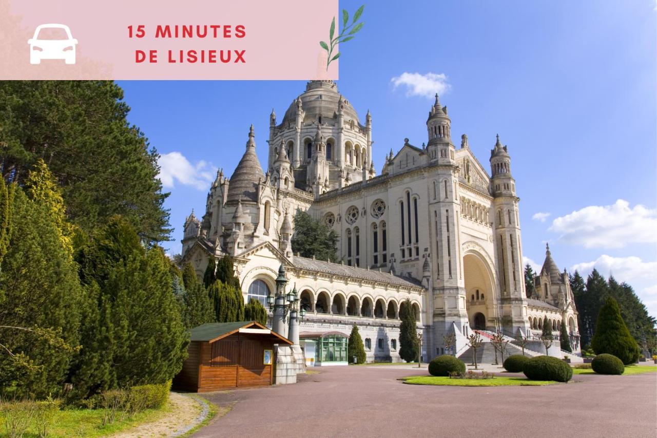 Suite Jungle - Jardin, Netflix Et Parking - Le Manoir Aux Pommes Orbec Exterior foto