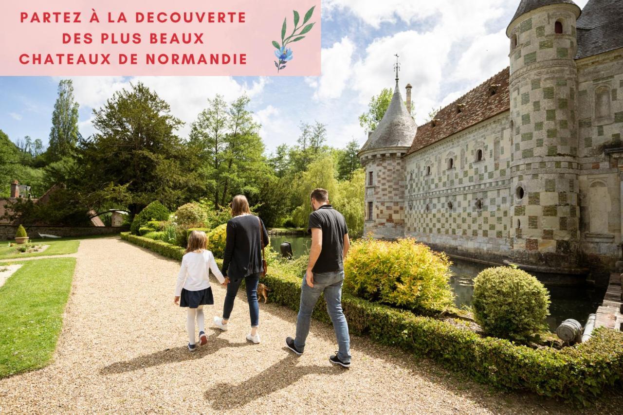 Suite Jungle - Jardin, Netflix Et Parking - Le Manoir Aux Pommes Orbec Exterior foto