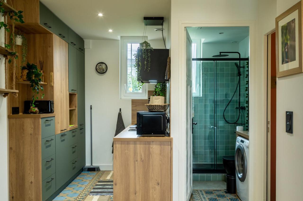 Suite Jungle - Jardin, Netflix Et Parking - Le Manoir Aux Pommes Orbec Exterior foto